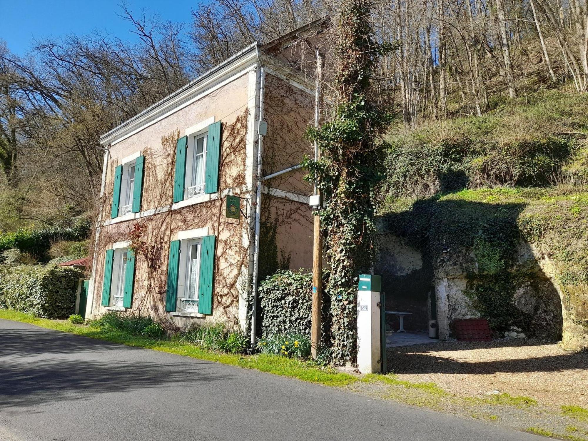 Maison Troglodytique Avec Wifi, Barbecue Et Cheminee - Fr-1-410-156 Aubigne-Racan Екстер'єр фото